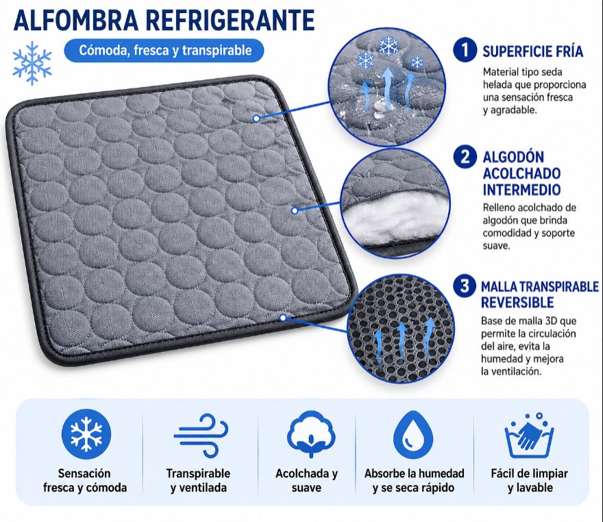 CoolPaw™ – Alfombra refrescante para mascotas