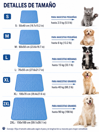 CoolPaw™ – Alfombra refrescante para mascotas